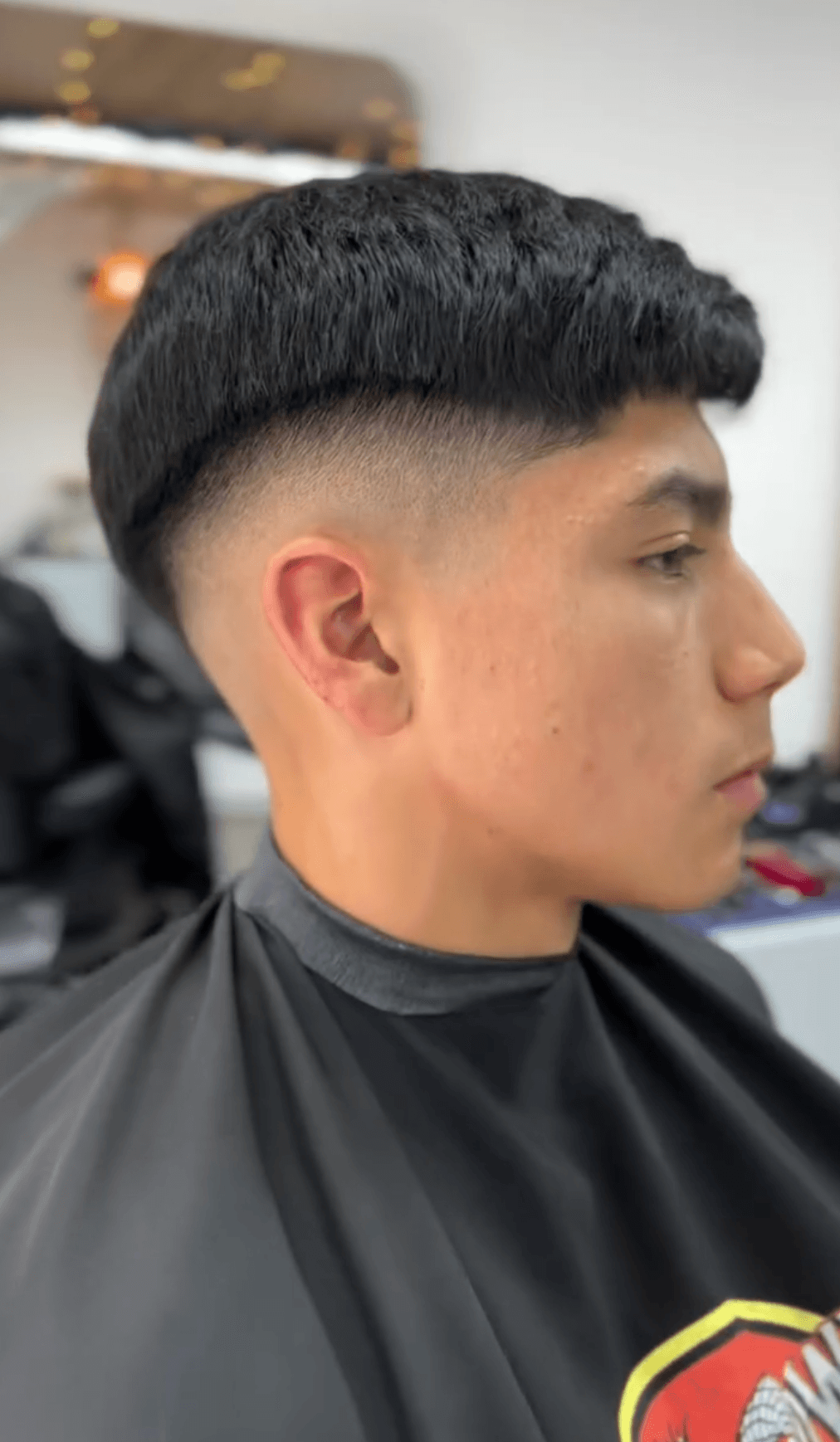 Corte recto con fade